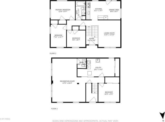 2140 Baker St, Aurora, IL 60506 - view of home floor plan