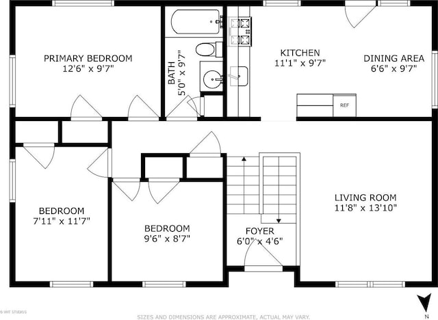 2140 Baker St, Aurora, IL 60506 - view of home floor plan