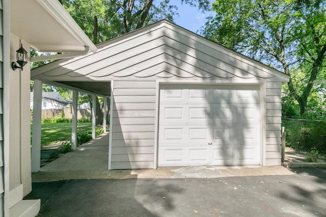 14348 Knox Ave, Midlothian, IL 60445 - view of detached garage