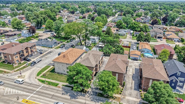 9805 Ridgeland Ave, Oak Lawn, IL 60453 - aerial view of residential area