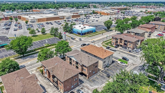 9805 Ridgeland Ave, Oak Lawn, IL 60453 - bird's eye view of a commercial area