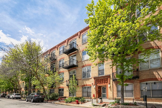 1740 N Maplewood Ave Unit 218, Chicago, IL 60647 - view of apartment building / complex