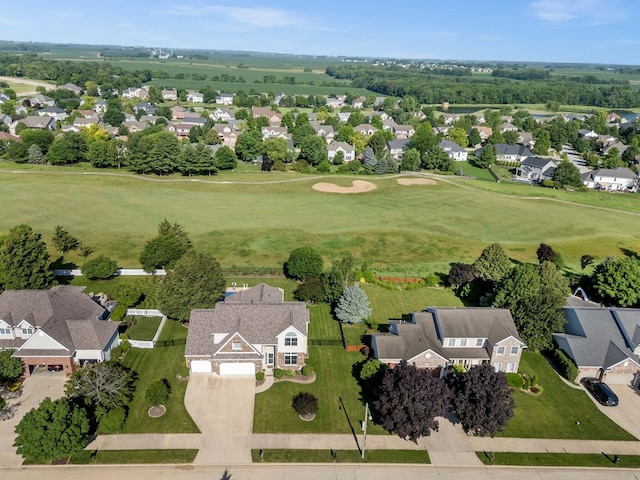 2913 Fox Creek Rd, Bloomington, IL 61705 - aerial perspective of suburban area featuring a local golf course