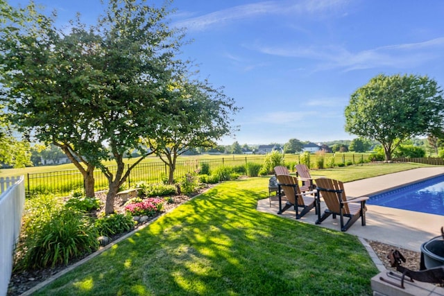 2913 Fox Creek Rd, Bloomington, IL 61705 - fenced backyard featuring a patio area