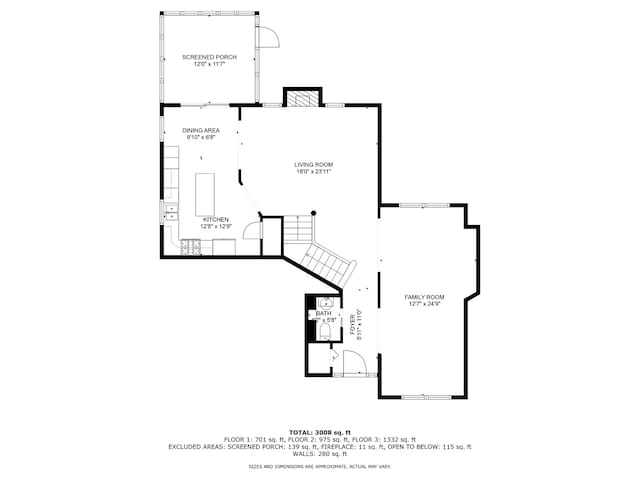 2913 Fox Creek Rd, Bloomington, IL 61705 - view of room layout