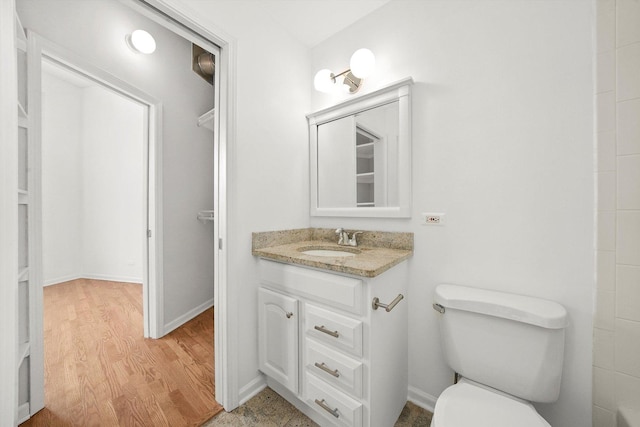 1645 W School St Unit 318, Chicago, IL 60657 - bathroom with vanity and wood finished floors
