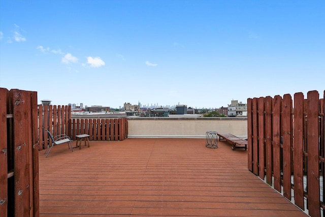 1645 W School St Unit 318, Chicago, IL 60657 - view of wooden terrace