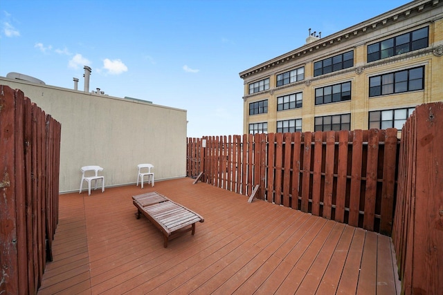1645 W School St Unit 318, Chicago, IL 60657 - view of wooden terrace