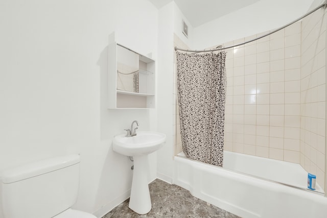 5322 W 22nd Pl, Cicero, IL 60804 - full bath with toilet and shower / bathtub combination with curtain