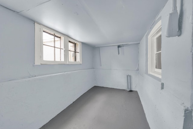 5322 W 22nd Pl, Cicero, IL 60804 - unfurnished room with finished concrete floors