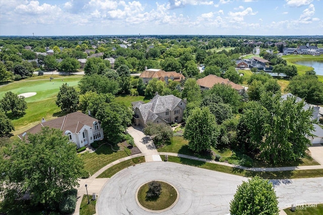 4211 Legend Ct, Naperville, IL 60564 - aerial view of residential area with a large body of water and a local golf course