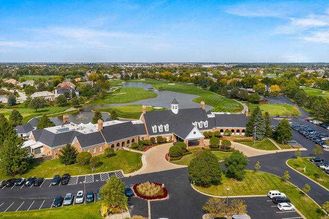 4211 Legend Ct, Naperville, IL 60564 - aerial view of a nearby body of water and a golf course