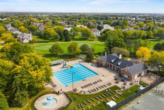 4211 Legend Ct, Naperville, IL 60564 - drone / aerial view of a pool