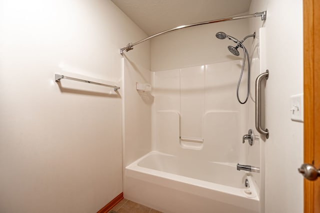 10578 Harrison Ct, Roscoe, IL 61073 - full bath with shower / washtub combination and tile patterned floors