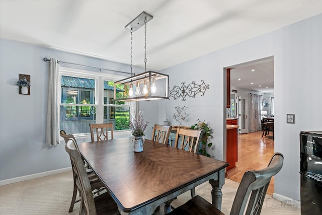 1120 Bennington Dr, Crystal Lake, IL 60014 - dining area featuring recessed lighting and baseboards