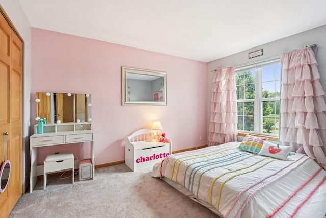 1271 Mcdole Dr, Sugar Grove, IL 60554 - carpeted bedroom featuring a closet and baseboards