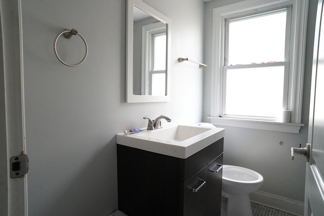 3321 W 71st St, Chicago, IL 60629 - bathroom featuring vanity and toilet