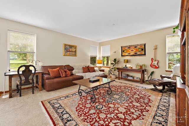 365 Oakmont Dr, Cary, IL 60013 - living area featuring light carpet