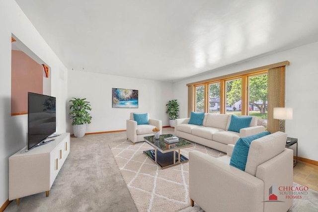 556 W River St, Bourbonnais, IL 60914 - living area with baseboards