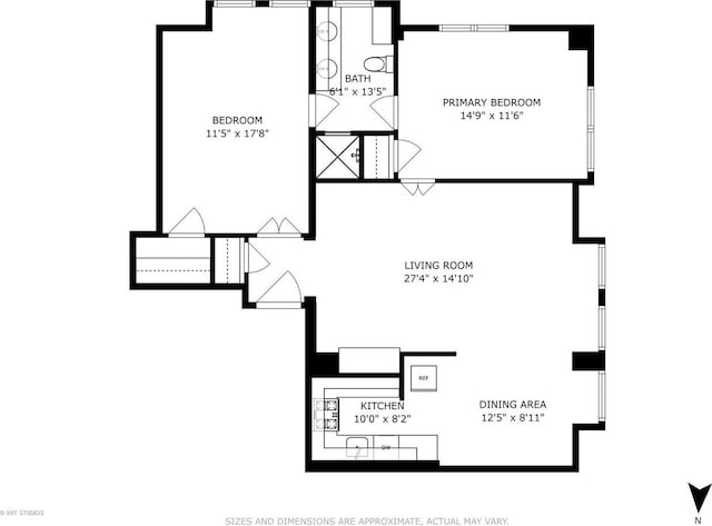 6101 N Sheridan Rd Unit 11C, Chicago, IL 60660 - view of home floor plan
