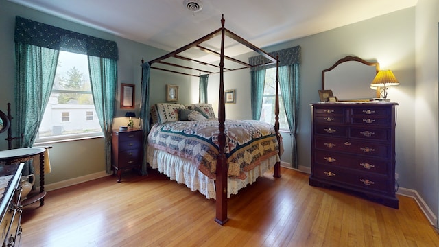 315 E Union Ave, Wheaton, IL 60187 - bedroom with light wood-style floors
