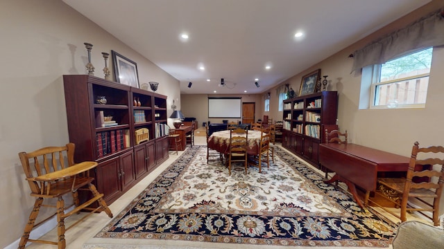 315 E Union Ave, Wheaton, IL 60187 - office featuring recessed lighting and light wood-style flooring