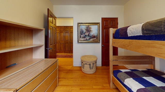 315 E Union Ave, Wheaton, IL 60187 - bedroom with light wood-style floors