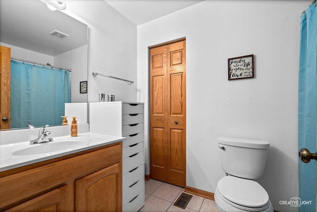 210 Fox Chase Dr N, Oswego, IL 60543 - full bath with vanity and tile patterned flooring