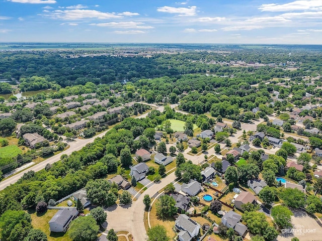 210 Fox Chase Dr N, Oswego, IL 60543 - aerial perspective of suburban area