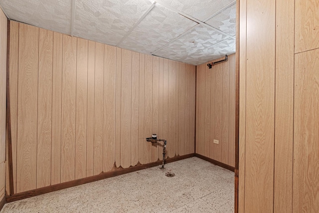 108 6th St, Downers Grove, IL 60515 - spare room with wooden walls