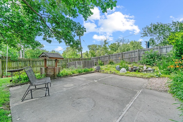 108 6th St, Downers Grove, IL 60515 - fenced backyard featuring a patio area