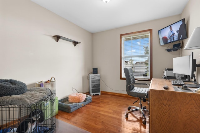 3034 Warwickshire Dr, Machesney Park, IL 61115 - office with wood finished floors