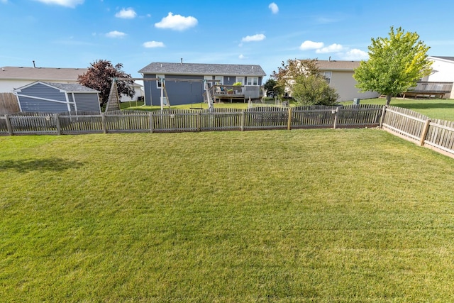 3034 Warwickshire Dr, Machesney Park, IL 61115 - view of fenced backyard