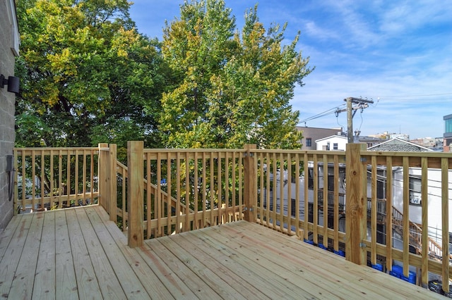 1116 W Addison St, Chicago, IL 60613 - view of wooden terrace