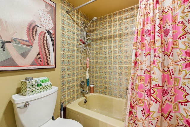 15810 Il Route 173 Unit 1D, Harvard, IL 60033 - bathroom with shower / bath combo with shower curtain and toilet