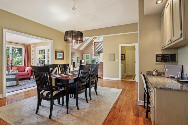 13 Wind Ridge Rd, South Barrington, IL 60010 - dining area featuring light wood finished floors and baseboards
