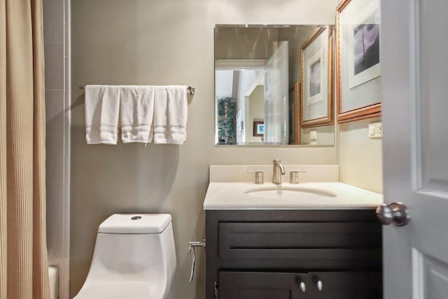 13 Wind Ridge Rd, South Barrington, IL 60010 - bathroom featuring vanity and toilet