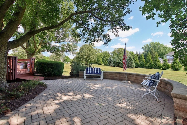 13 Wind Ridge Rd, South Barrington, IL 60010 - view of patio