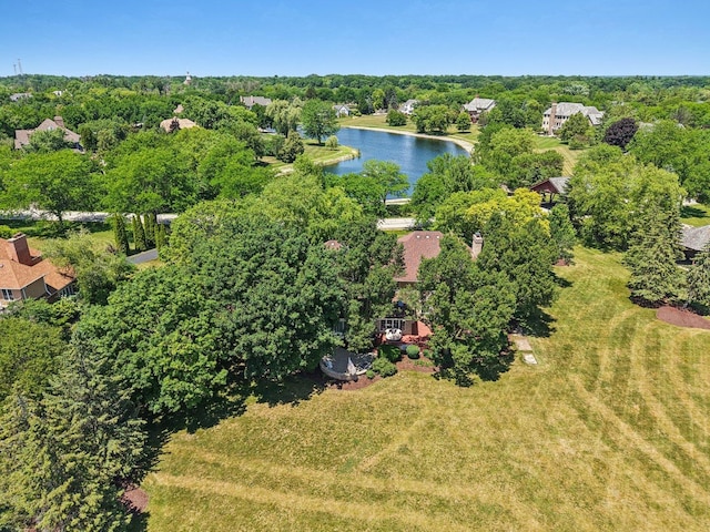 13 Wind Ridge Rd, South Barrington, IL 60010 - aerial view of a large body of water