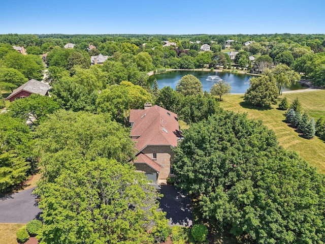 13 Wind Ridge Rd, South Barrington, IL 60010 - drone / aerial view of a large body of water