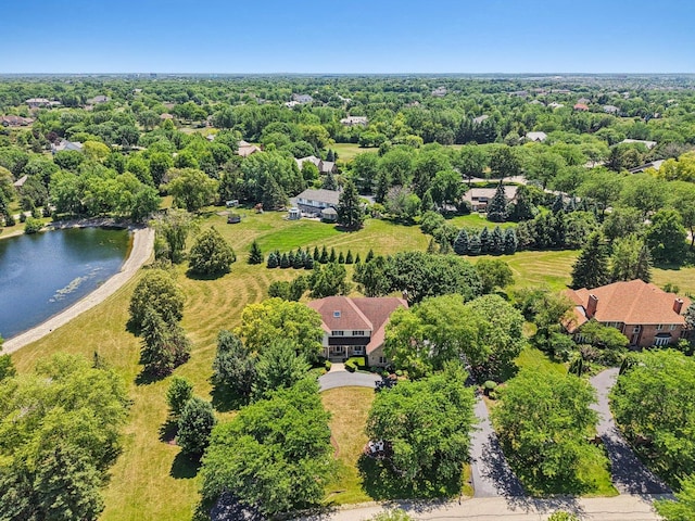 13 Wind Ridge Rd, South Barrington, IL 60010 - bird's eye view of a nearby body of water