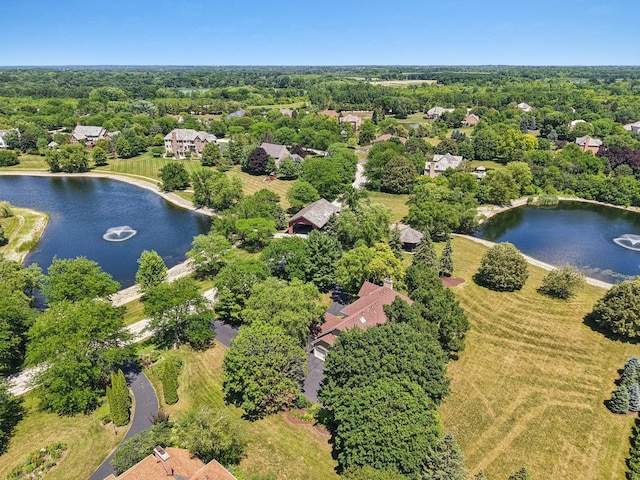 13 Wind Ridge Rd, South Barrington, IL 60010 - aerial view of a large body of water