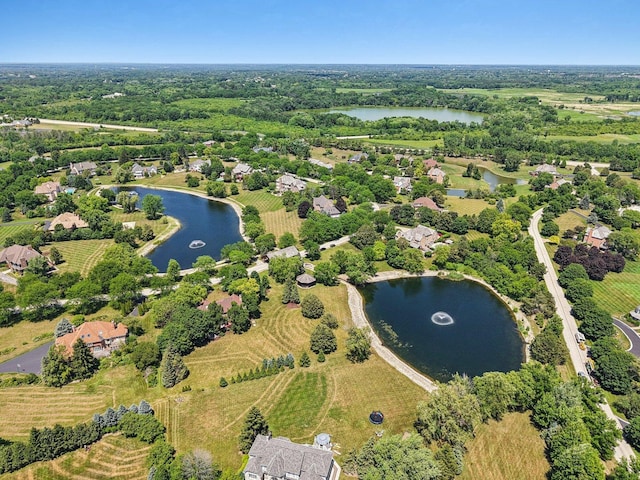 13 Wind Ridge Rd, South Barrington, IL 60010 - bird's eye view of a nearby body of water