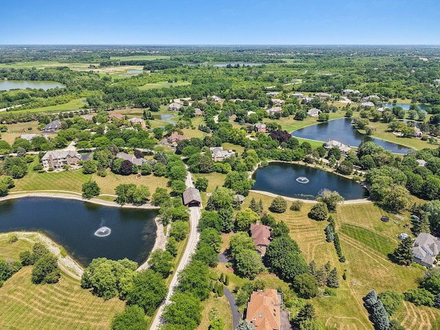 13 Wind Ridge Rd, South Barrington, IL 60010 - drone / aerial view of a nearby body of water