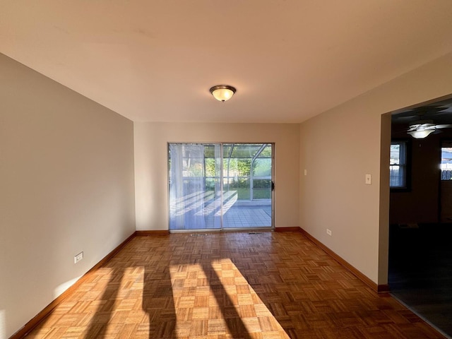 16850 School St, South Holland, IL 60473 - spare room featuring baseboards