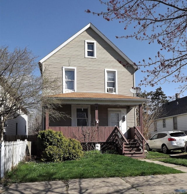 21 E 21st St, Chicago Heights, IL 60411 - view of front facade with covered porch