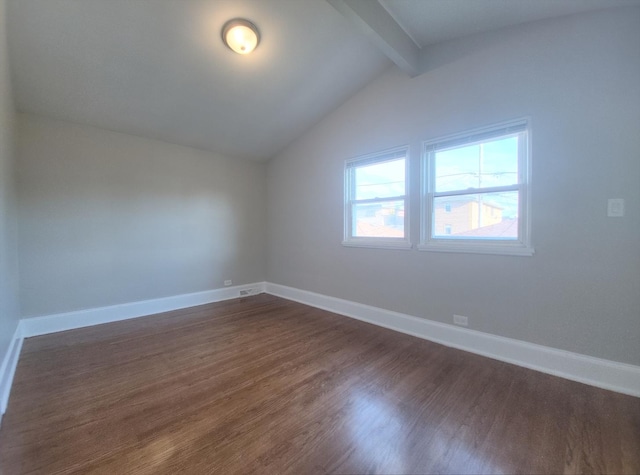 1747 E 92nd Pl, Chicago, IL 60617 - spare room with dark wood-style floors and baseboards
