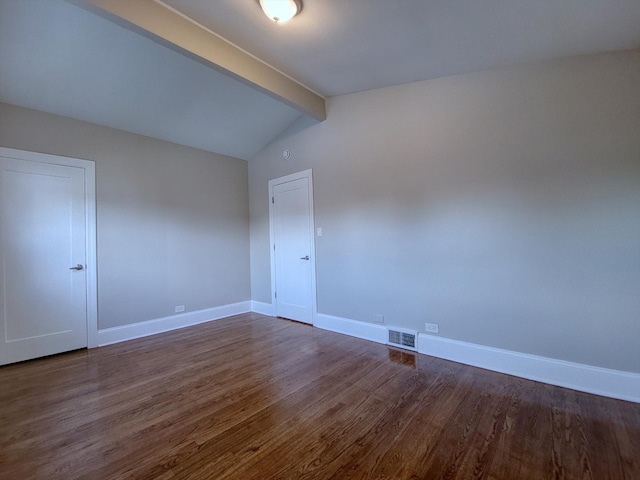 1747 E 92nd Pl, Chicago, IL 60617 - unfurnished room with dark wood-style floors and baseboards