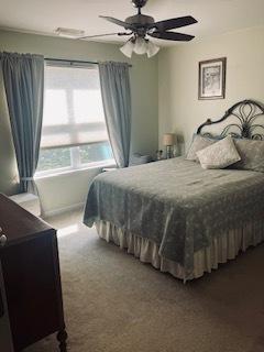 1463 Carlisle Ln, Hampshire, IL 60140 - bedroom featuring carpet flooring and ceiling fan