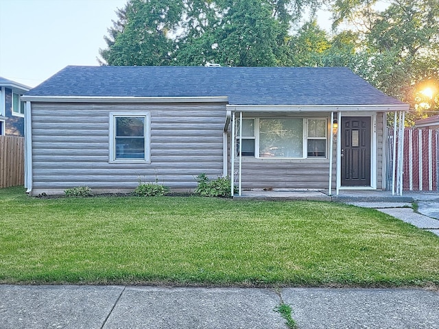 14610 Sawyer Ave, Midlothian, IL 60445 - view of front of property with a shingled roof